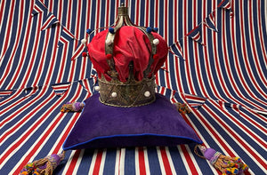 red white blue stripe cotton bunting