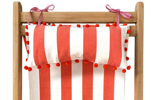 orange-white-stripe-headrest-orange-pompoms-on-deckchair.jpg