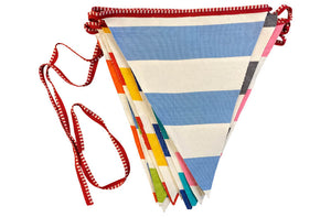 sew your own stripe bunting kit