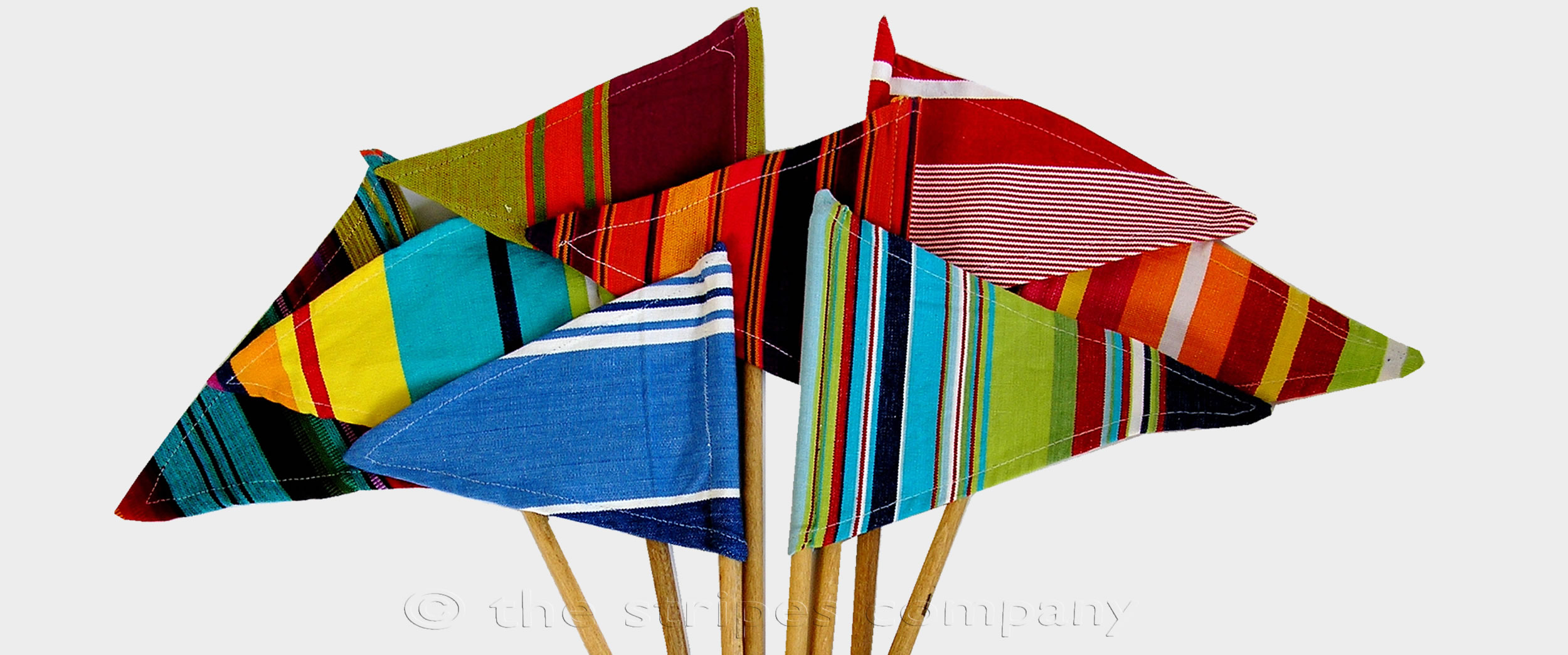 Sandcastle Flags | Striped Flags
