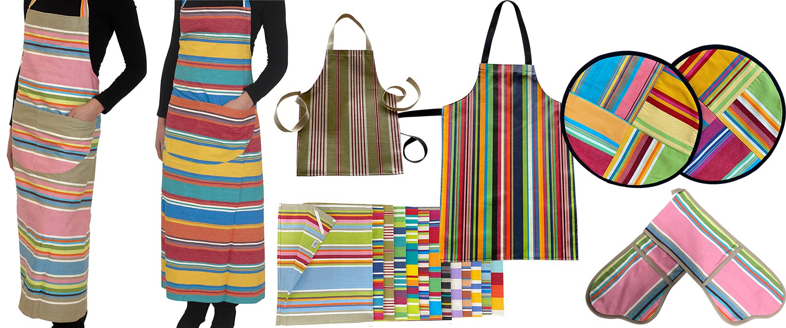 Striped Kitchen Accessories