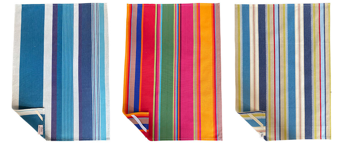 Rainbow Stripe Tea Towels