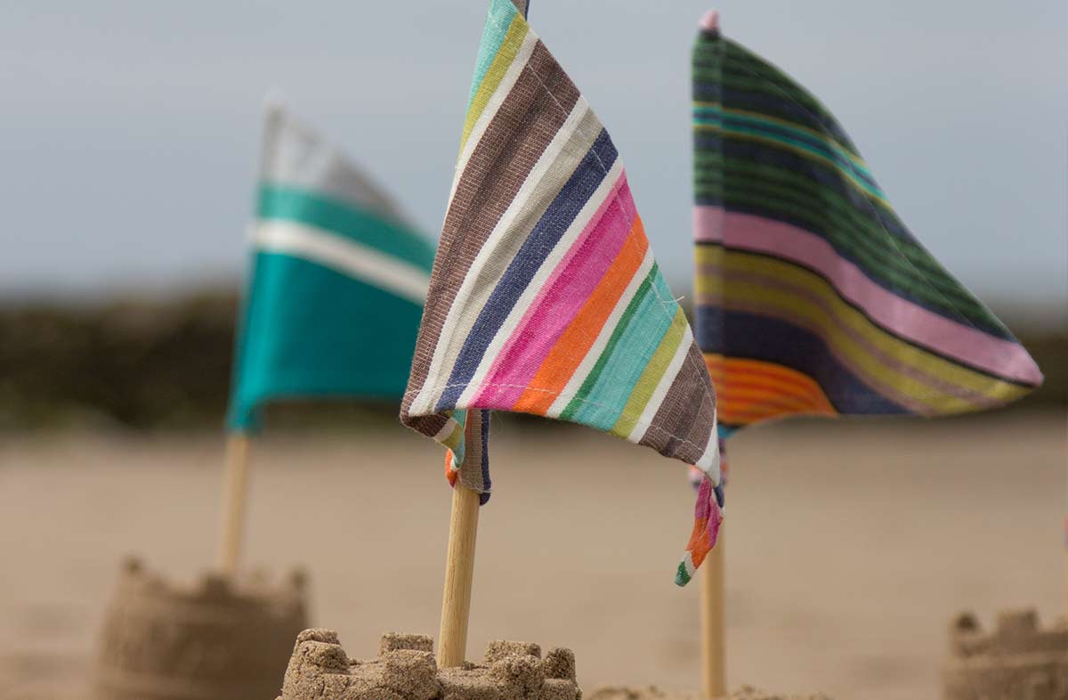 Sandcastle Flags Pack of 3