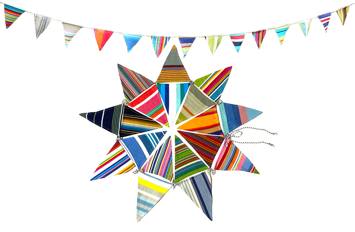 Striped Party Bunting