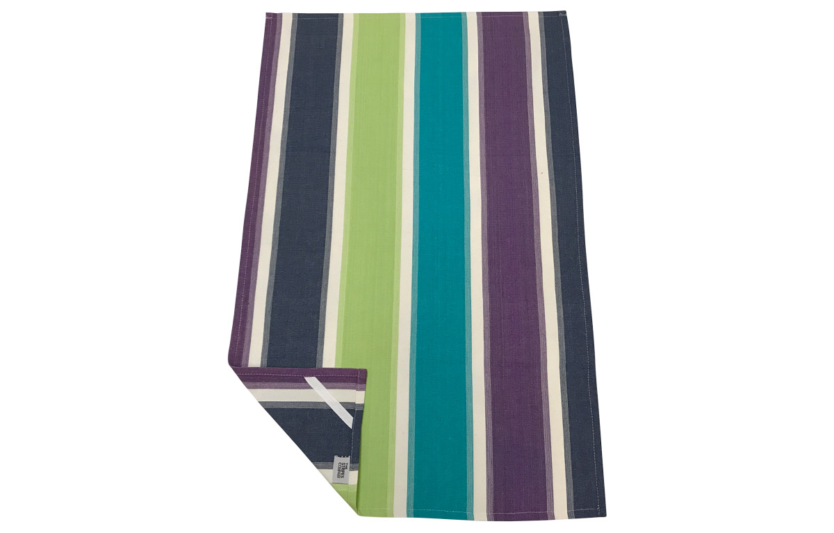 Bold Striped Tea Towels - Fishing Stripe