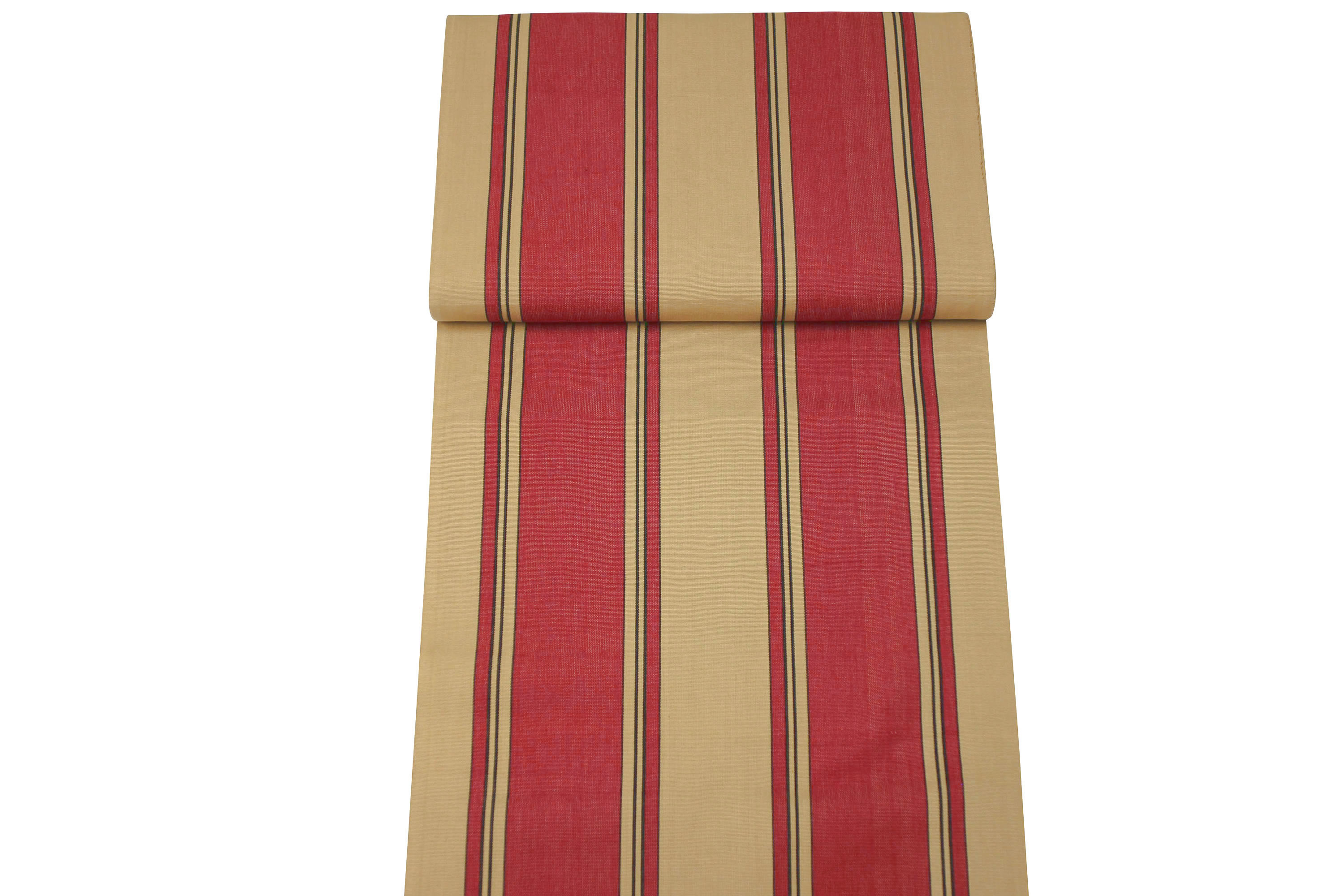 Red and Beige Stripe Directors Chair Covers