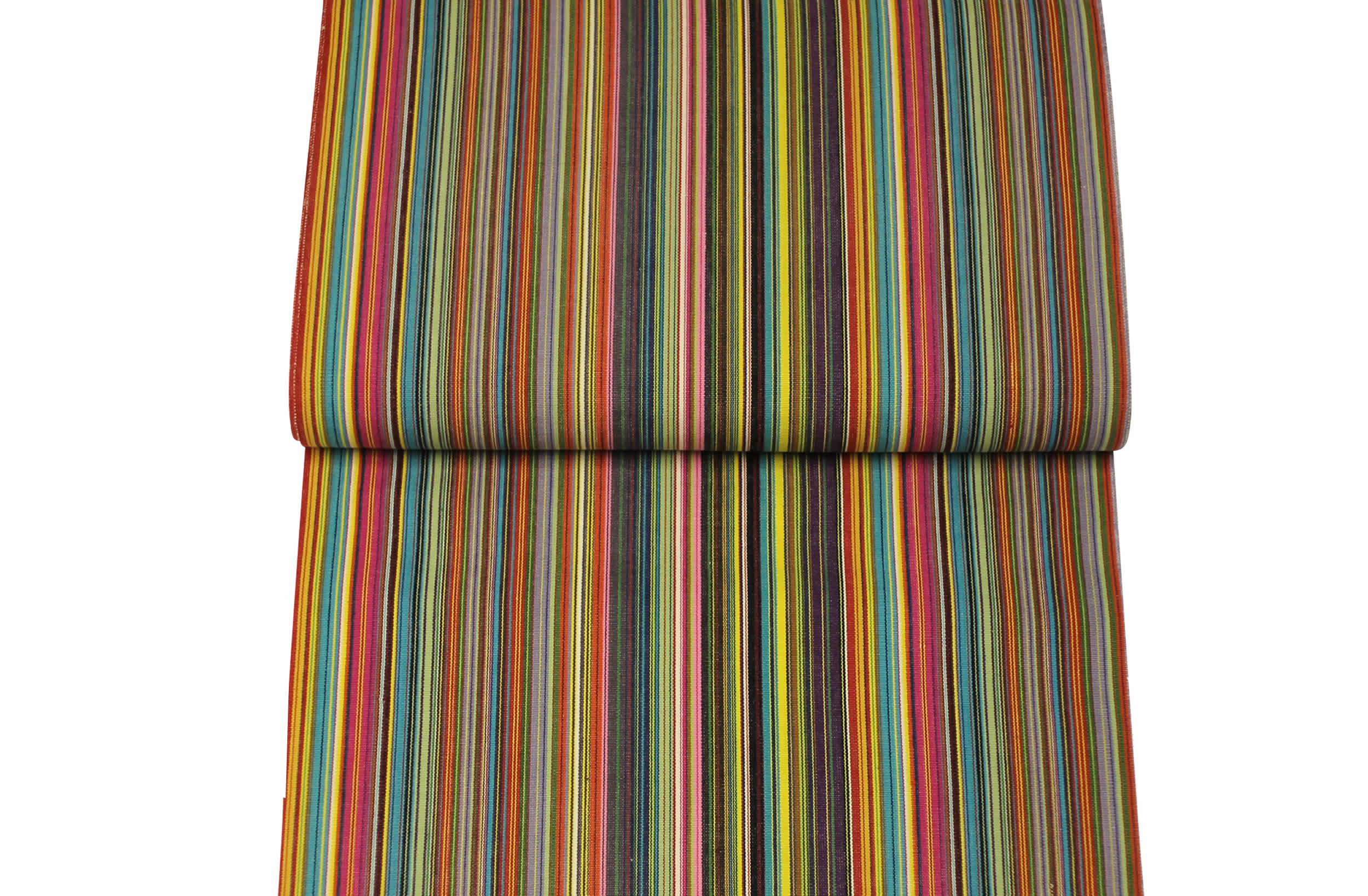 Thin rainbow multi stripes Replacement Deck Chair Sling - Mahjong