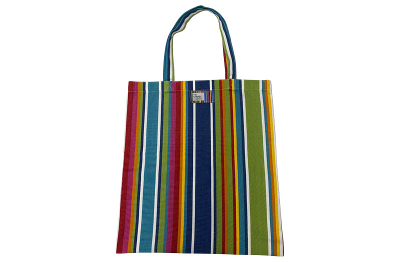 Colourful  Striped Tote Bags