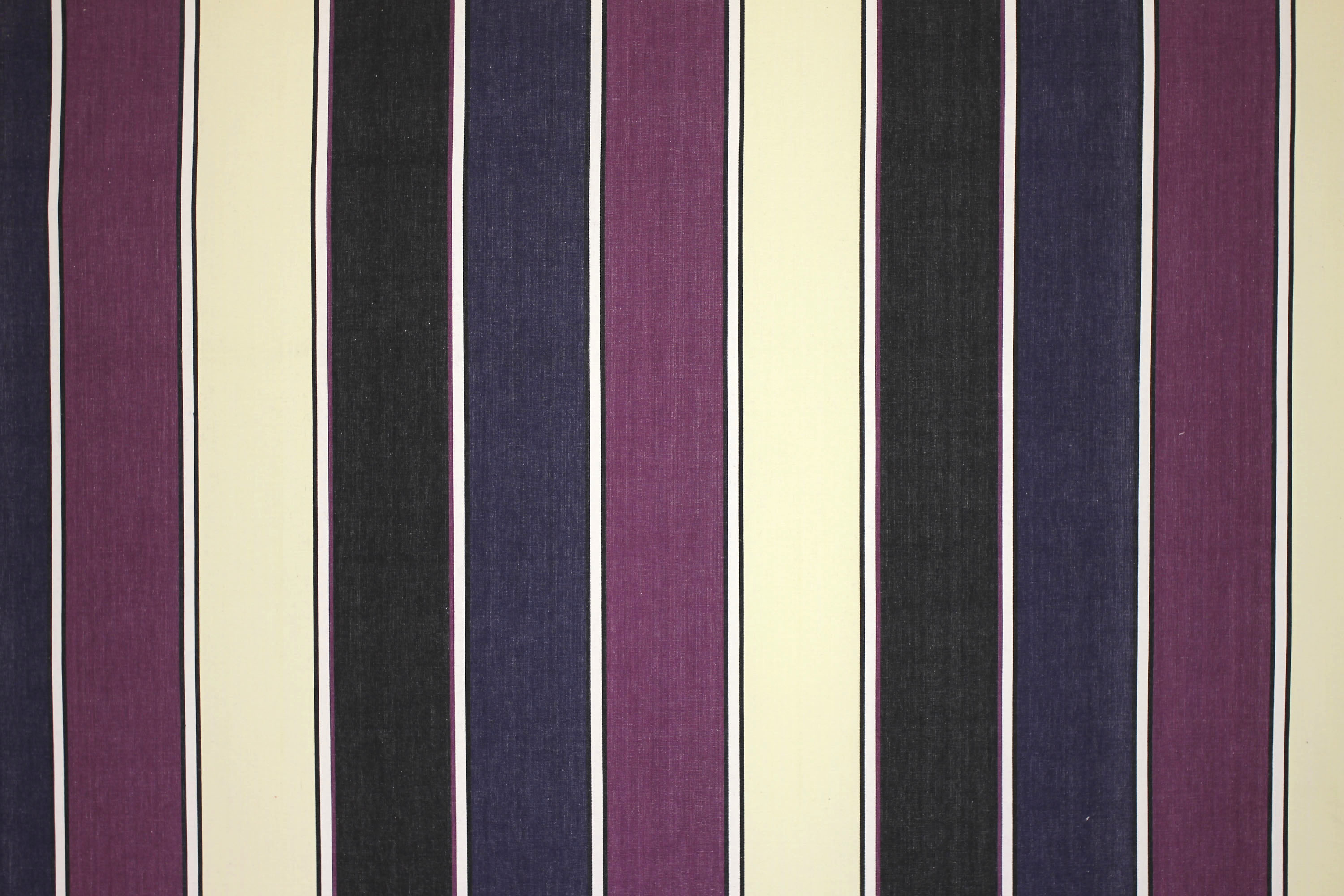 Black Striped Fabrics | Stripe Cotton Curtain Fabrics