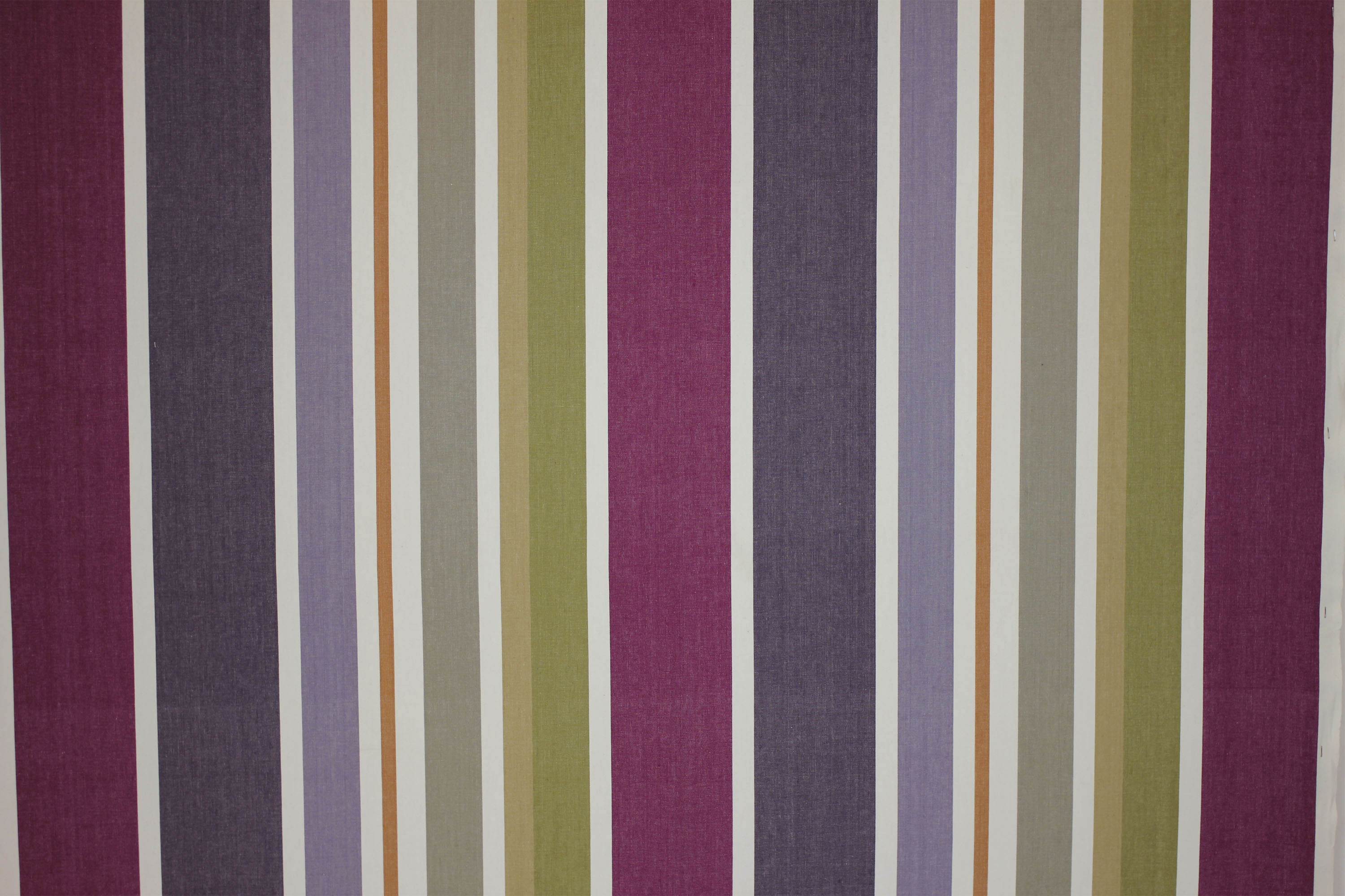 Purple Stripe Water Repellent Fabrics | Wipe Clean Striped Coated Fabrics