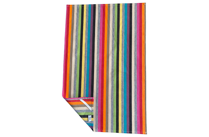 Multi Stripe With Bright, Colourful And Neutral Colours Stripe Tea Towels | Striped Teatowels
