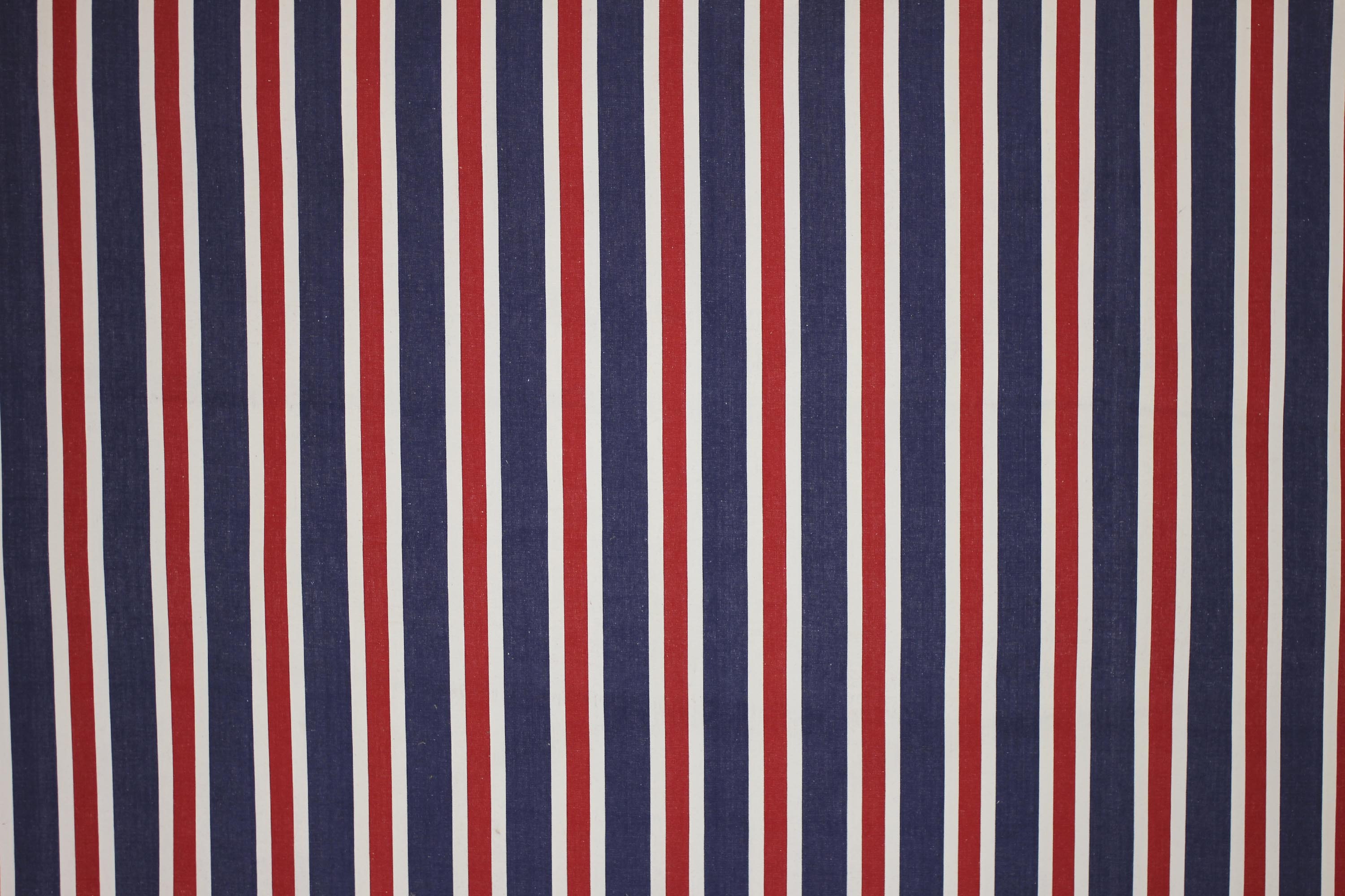 Red White and Blue Striped Fabrics - Patriotic Colours