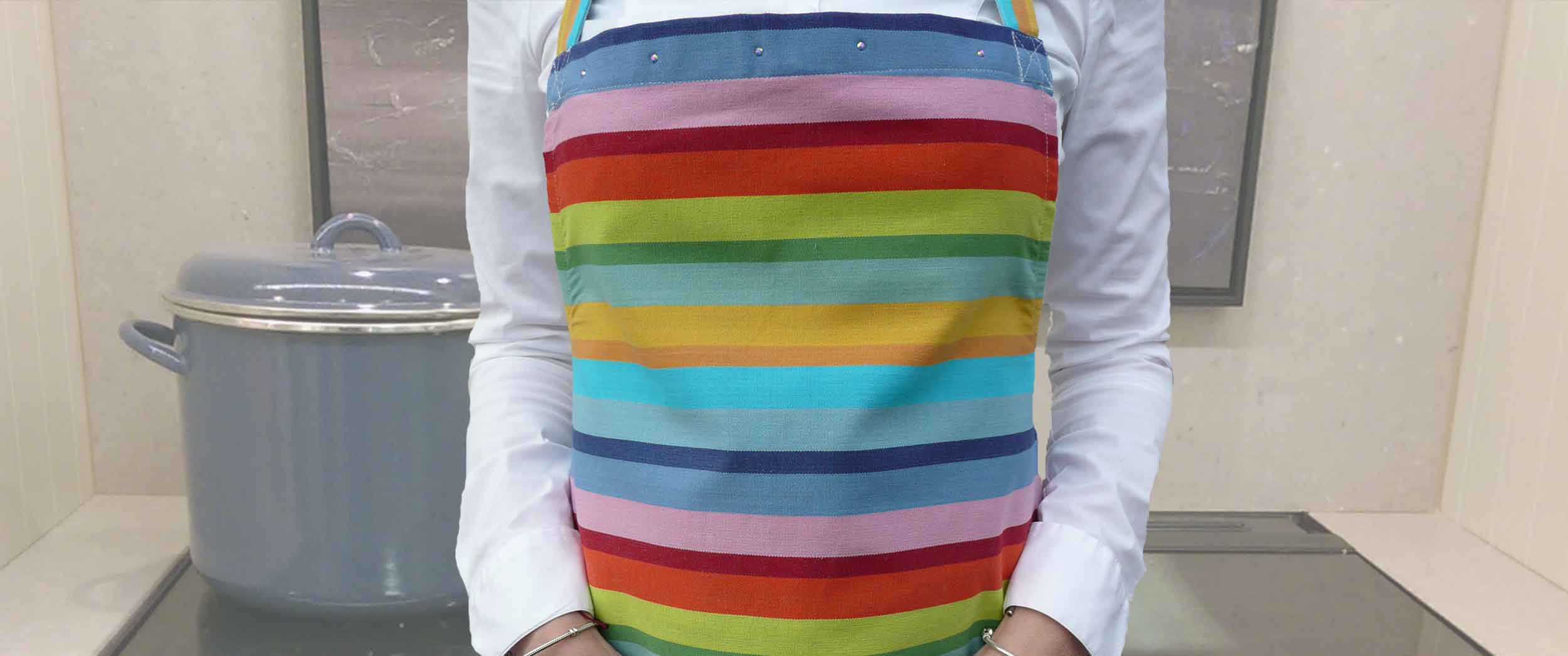 Crystallised Aprons for Christmas