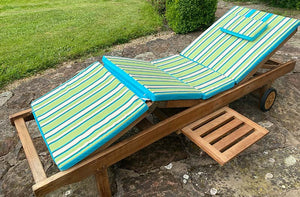 sun lounger cushions agora botanic turkis