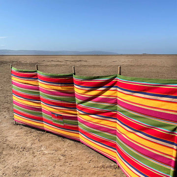 5 Pole Beach Windbreaks with Bag
