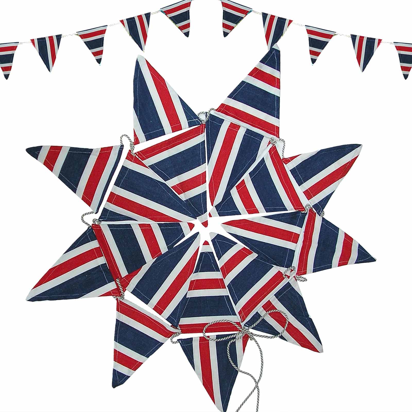 Union Jack patterned bunting