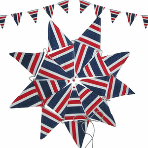Union Jack patterned bunting