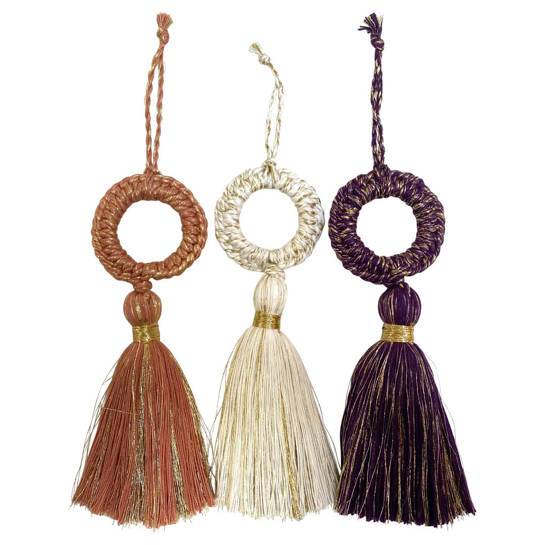 Circle Top Tassels