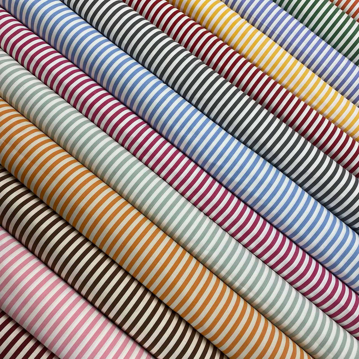 stripe cotton fabrics narrow stripes