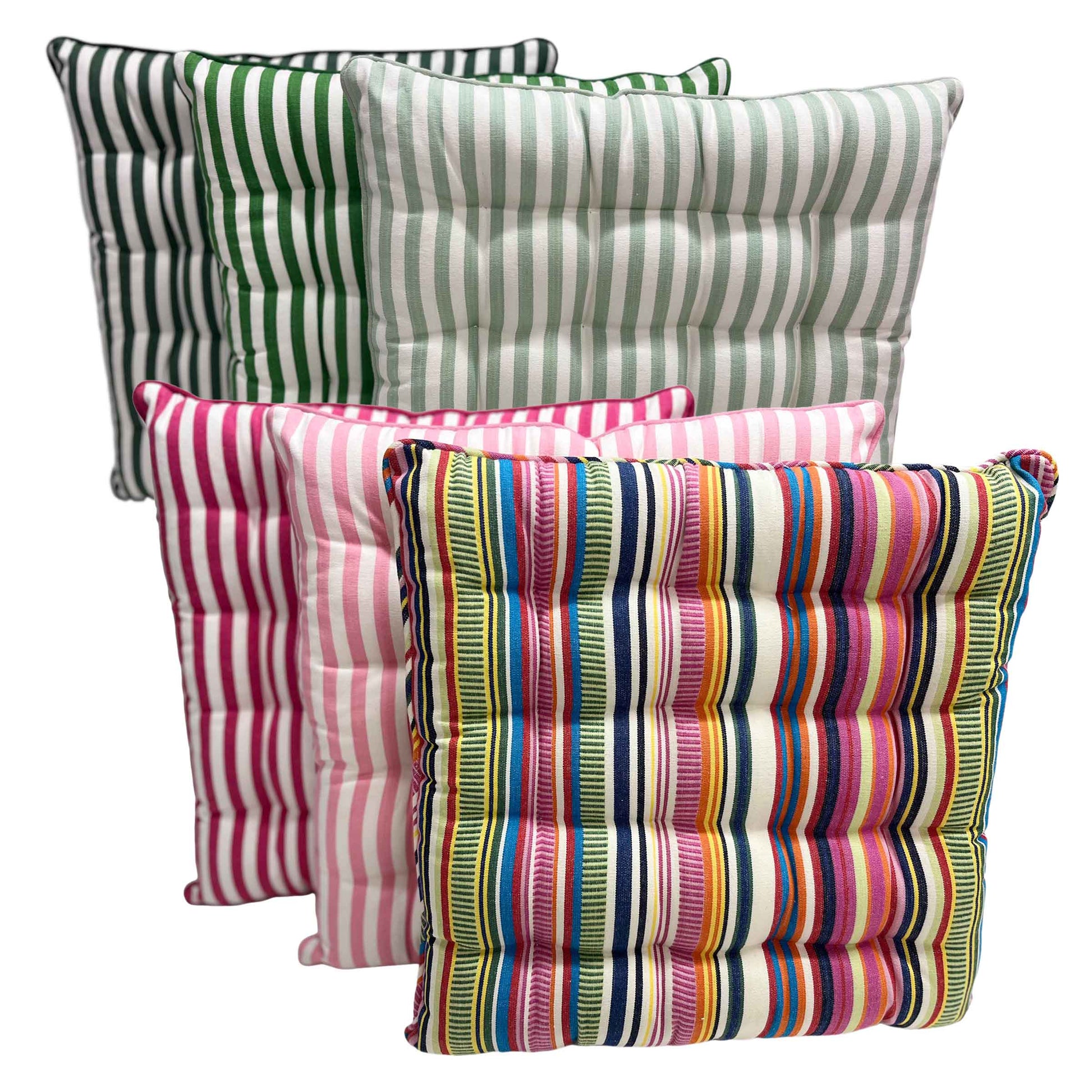 Seat Pads Classic 1cm Stripes