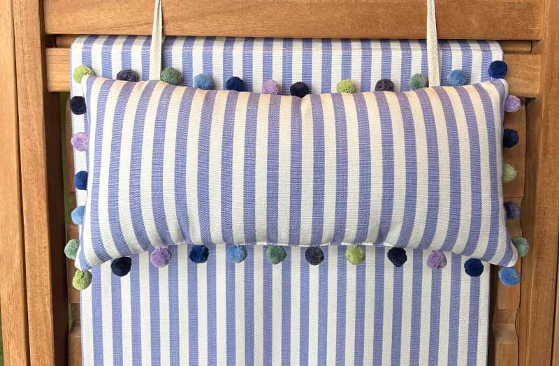 Deckchair Headrest Cushions