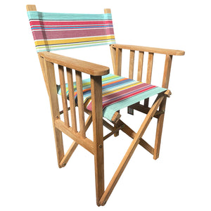 director chair seaside stripes