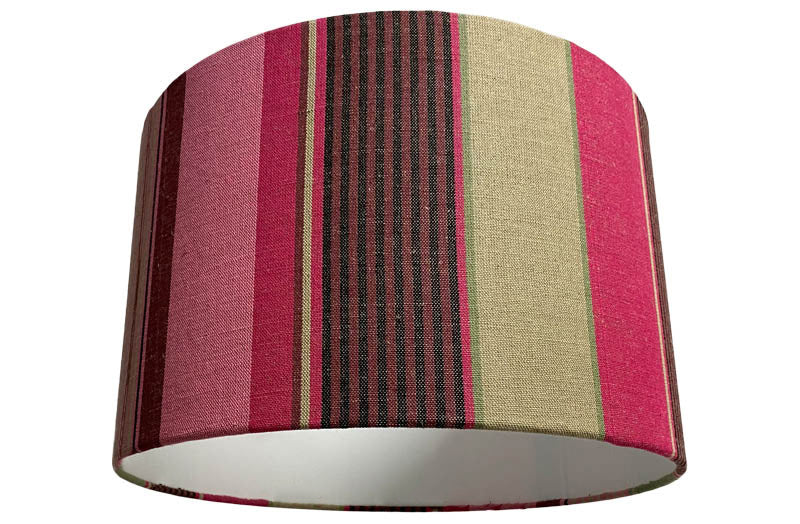 drum-pendant-lampshade-raspberry-pink-taupe-stripe.jpg