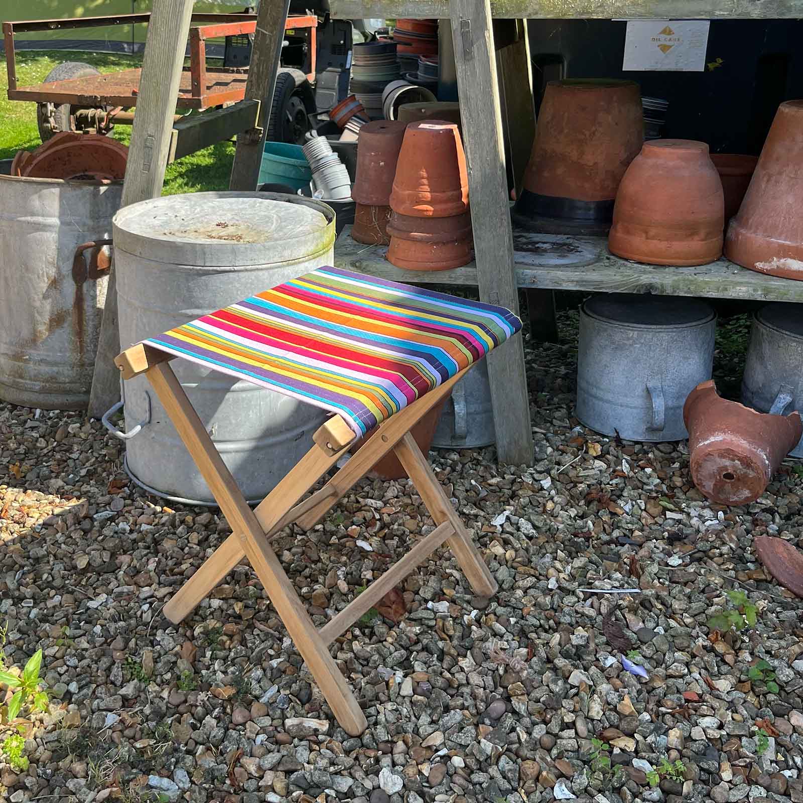 Folding Wooden Stools