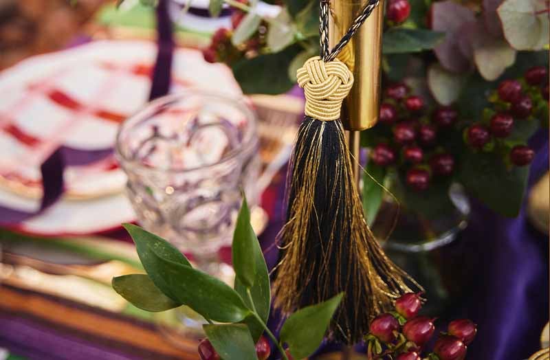 Turban Top Tassels