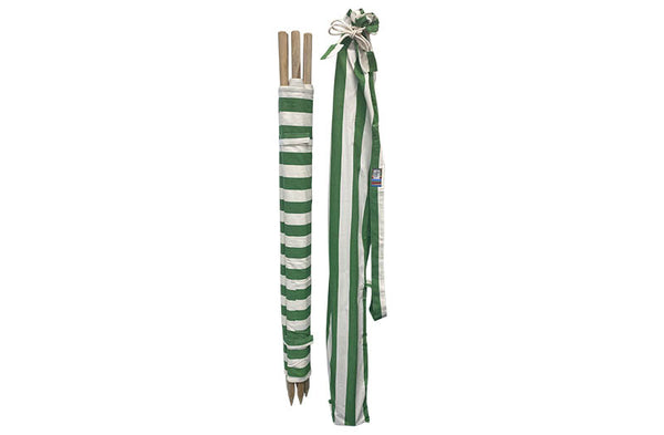 green-white-stripe-windbreak-with-teak-wooden-poles.jpg