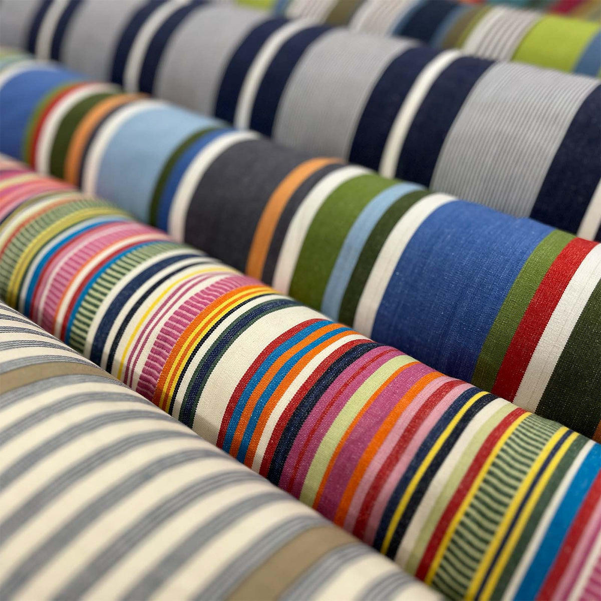 striped cotton fabrics