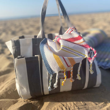 Multi Purpose Stripe Bags