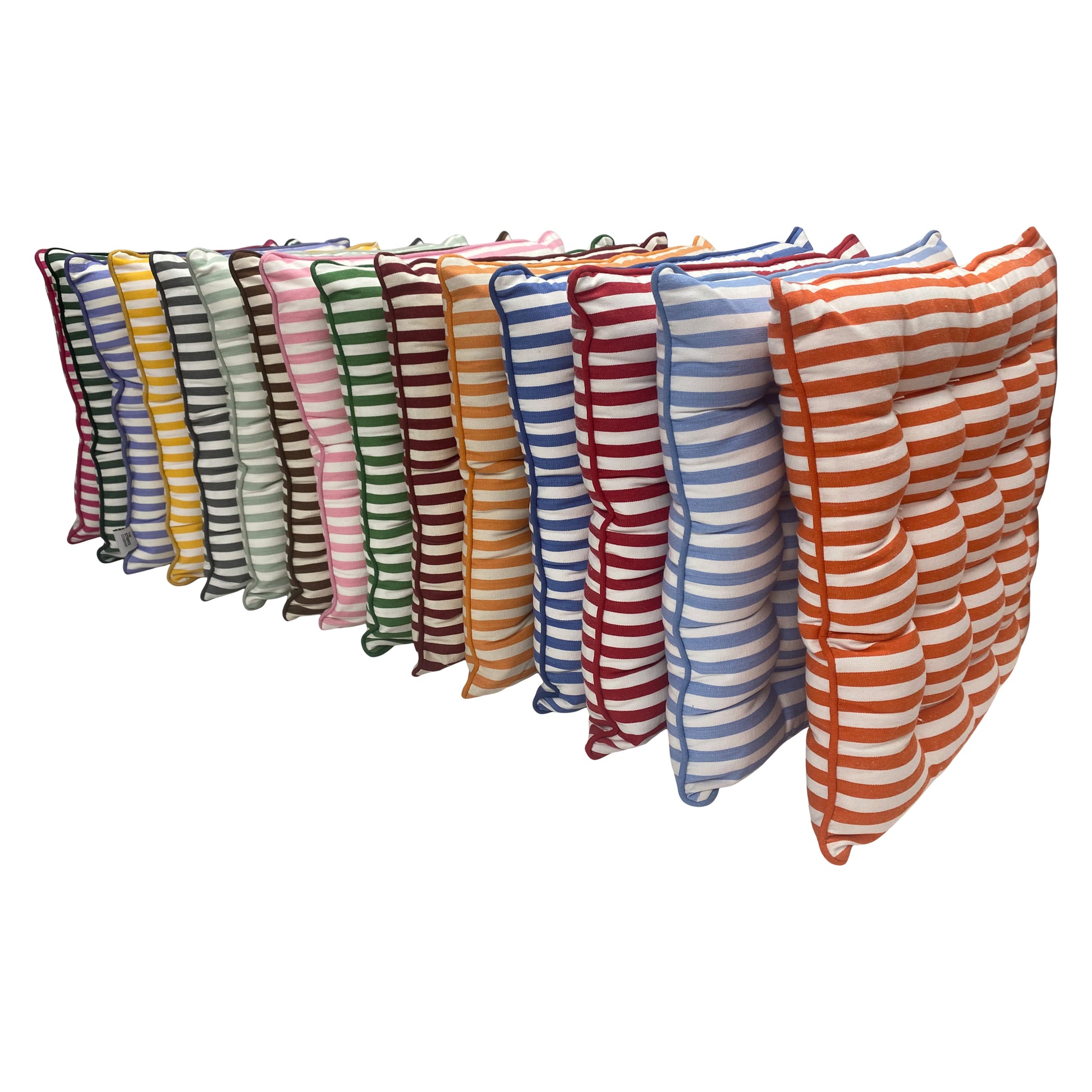 Seat Pads Classic 1cm Stripes