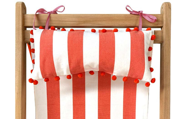 orange-white-stripe-headrest-orange-pompoms-on-deckchair.jpg