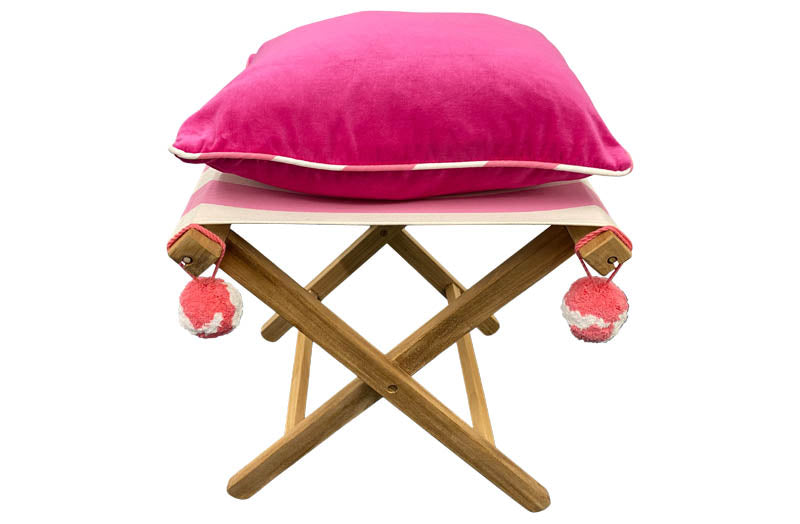 pink-velvet-stool-cushion-pink-white-stool-piping-pink-pompoms.jpg