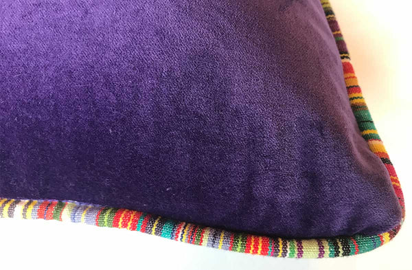 Velvet Cushion Covers with Piping