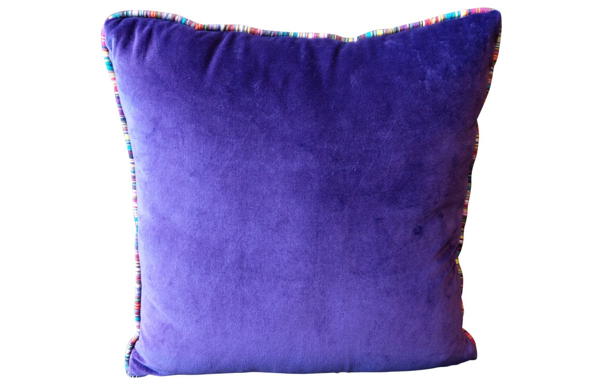 Velvet Cushion Covers with Piping