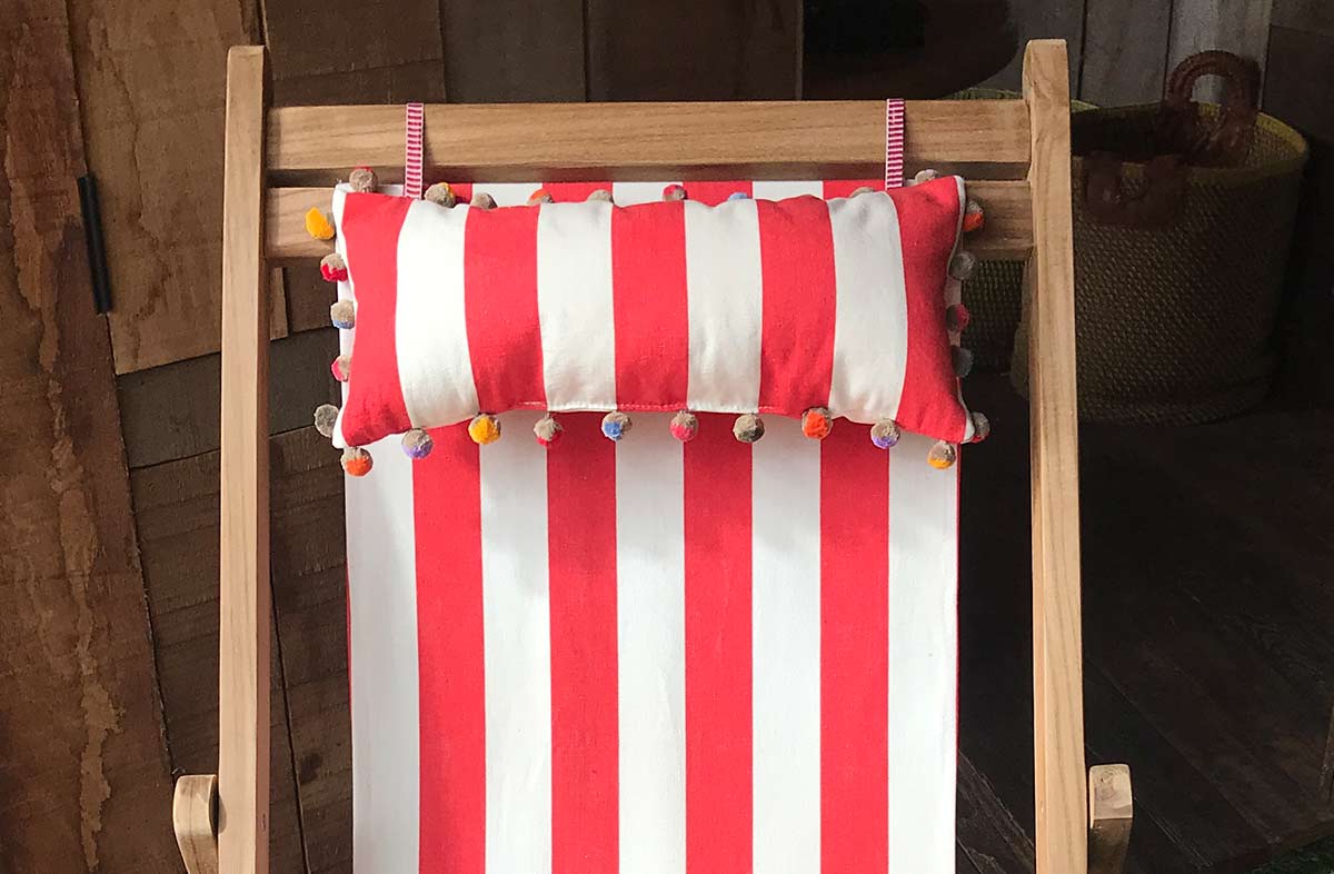 Deckchair Headrest Cushions