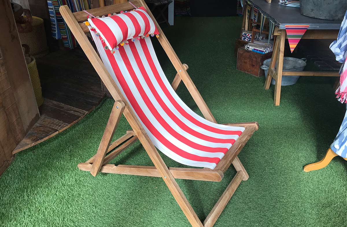 Deckchair Headrest Cushions
