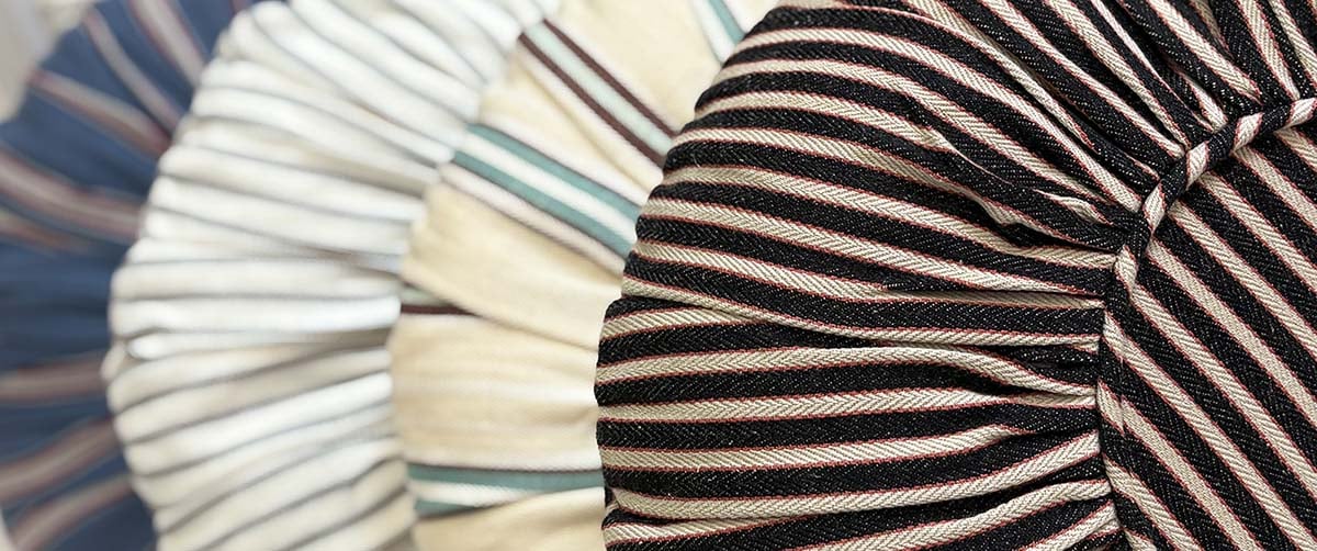 Round Stripe Cushions