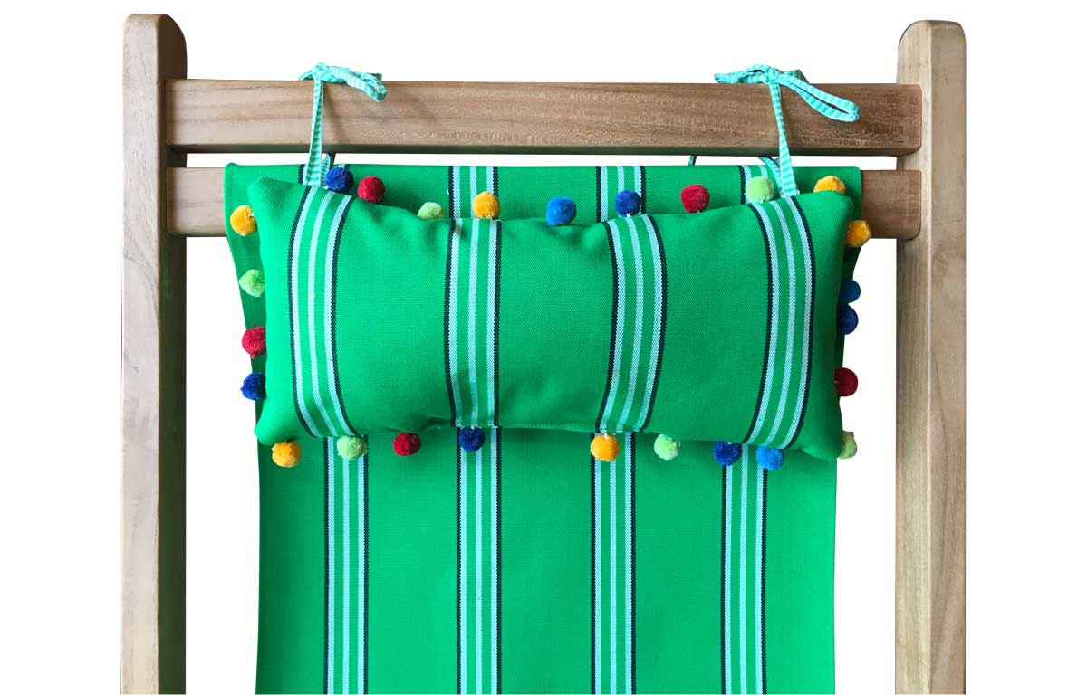 Deckchair Headrest Cushions