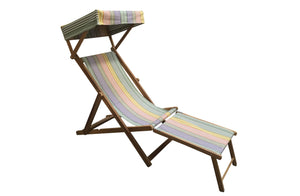 sage green edwardian deckchair