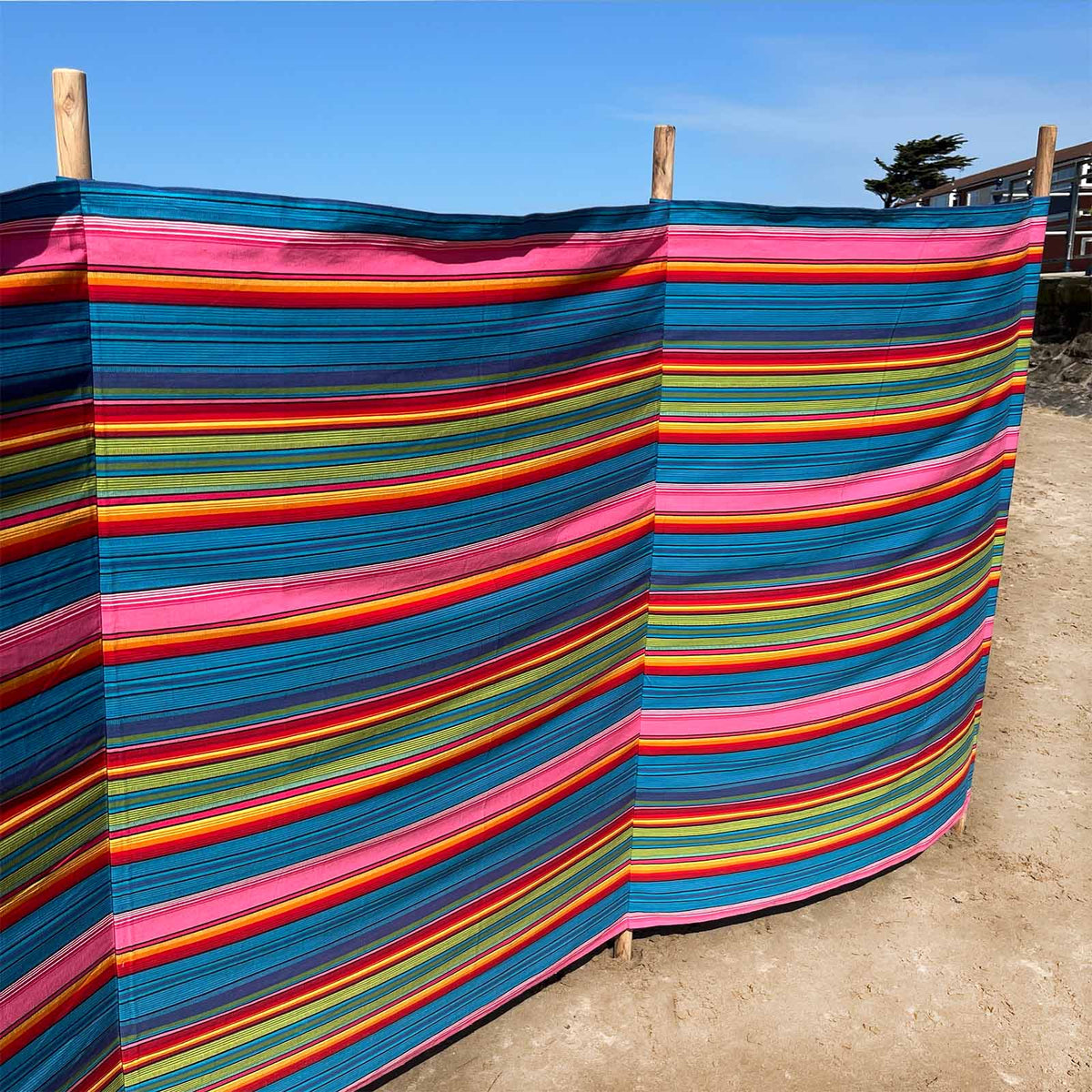 5 Pole Beach Windbreaks with Bag