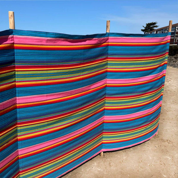 5 Pole Beach Windbreaks with Bag