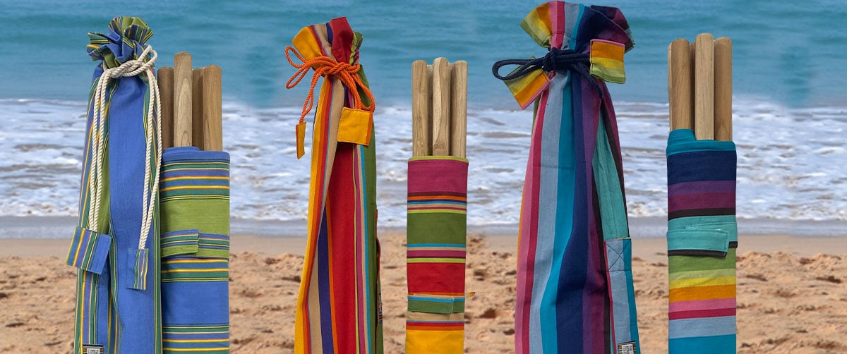 5 Pole Beach Windbreaks with Bag