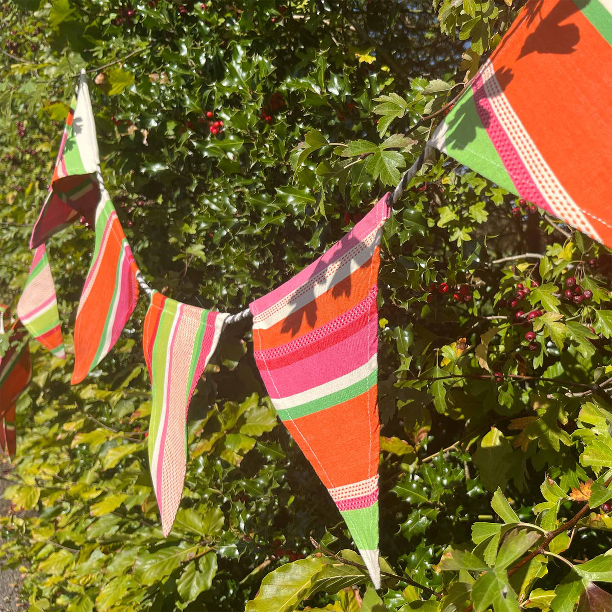 stripe bunting polka-dot stripe