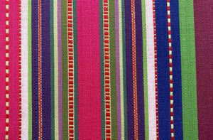 hot pink stripe material