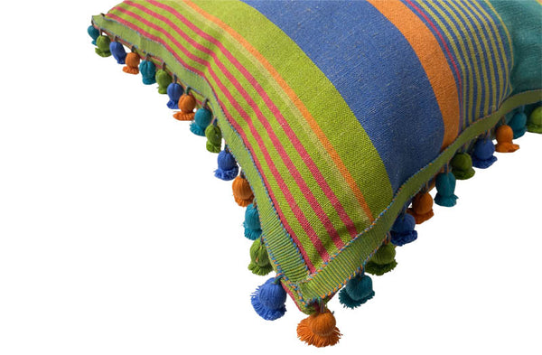 stripe-linen-tassel-cushion-greens-blue-terracotta-corner.jpg