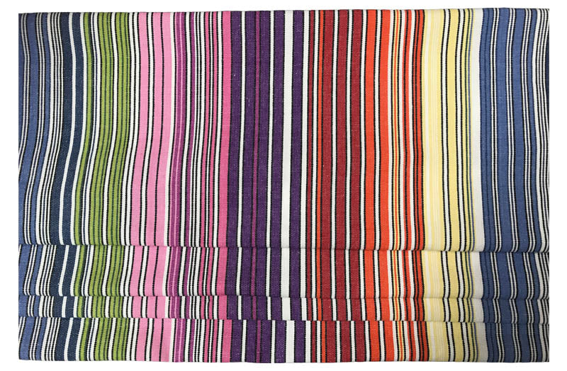 rhuma stripe roman blind
