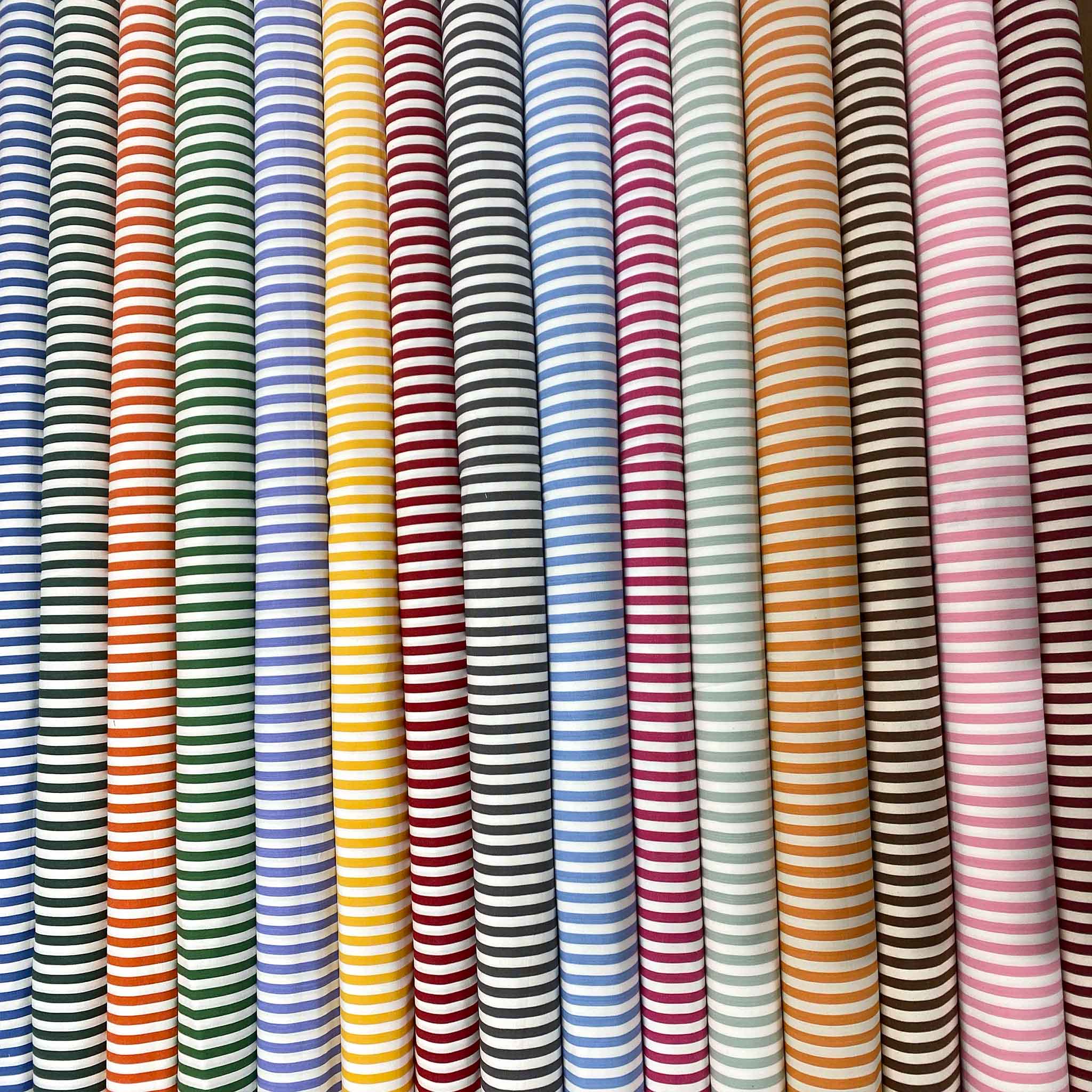 Classic 1cm Stripe Fabrics